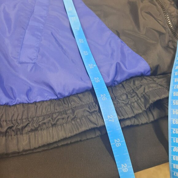 Vintage 90s JCPenney USA Olympics Windbreaker Jacket Adult Size Large Nylon Blue - Picture 6 of 8